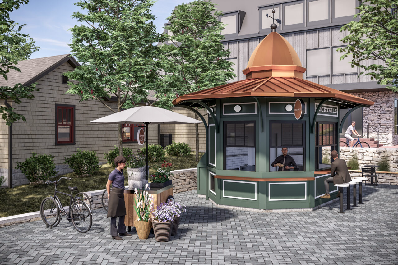 Enscape 2024 11 08 11 04 11 Kiosk web 1 riverview village dublin ohio, riverview village cohatch