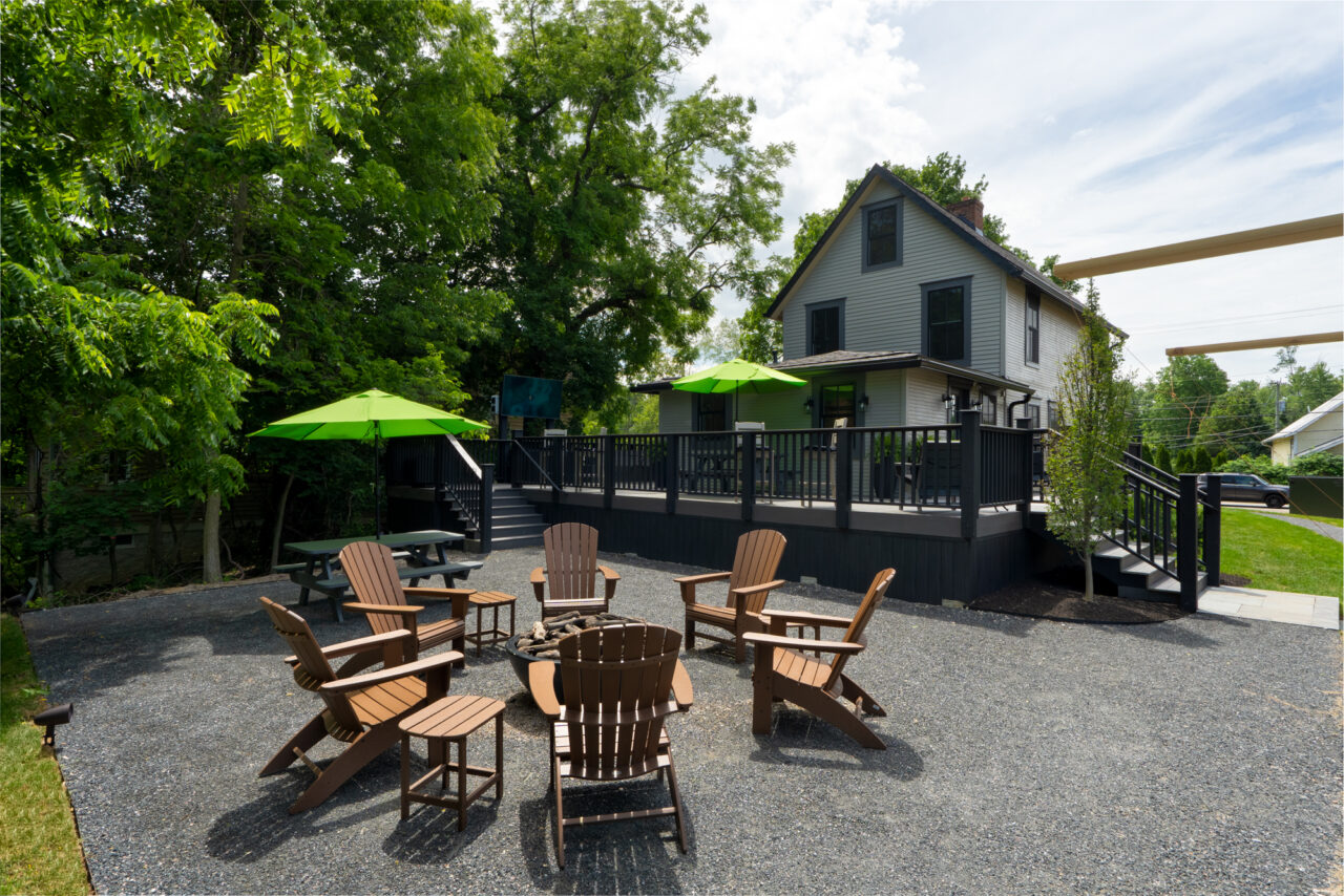 12 Middlebury House Backyard web workspace, offices, meeting space
